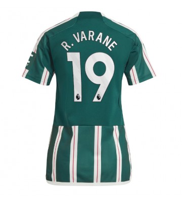 Manchester United Raphael Varane #19 Udebanetrøje Dame 2023-24 Kort ærmer